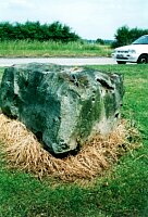 Boundary stone at Parley Beams Farm  © Essex County Council